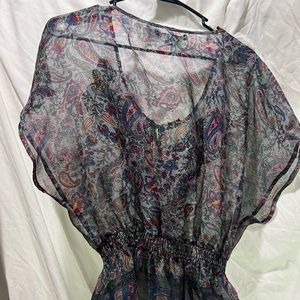 Forever 21 sheer blouse